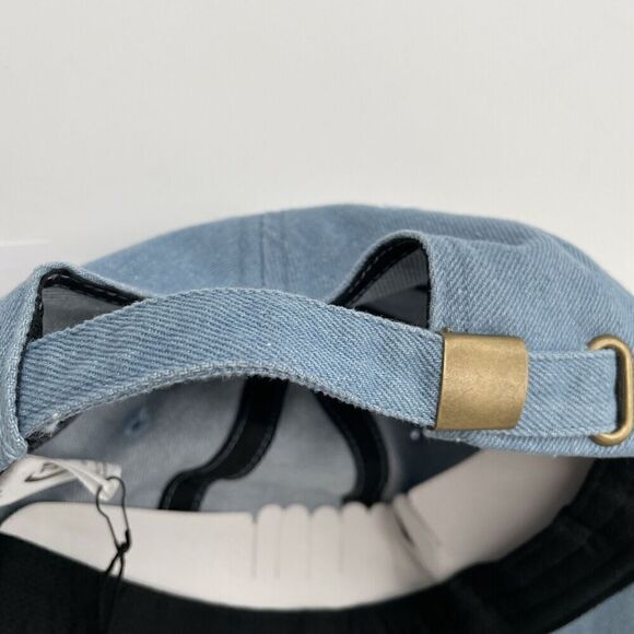 Zyia Active Light Denim Baseball Hat NWT Adjustable One Size Unisex 100% Cotton - Picture 8 of 11